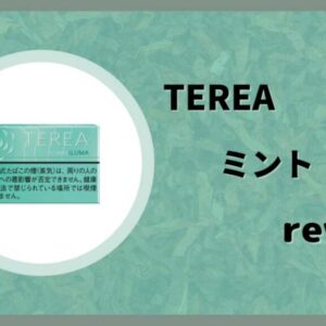 TEREA MINT淡薄荷煙彈測評，老款熱門淡薄荷煙彈對比.
