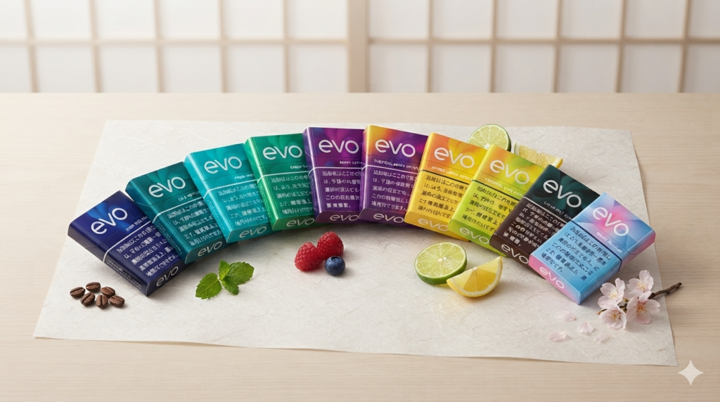 EVO 煙彈口味推薦｜濃原味、薄荷、莓果爆珠等口味完整比較【2026】