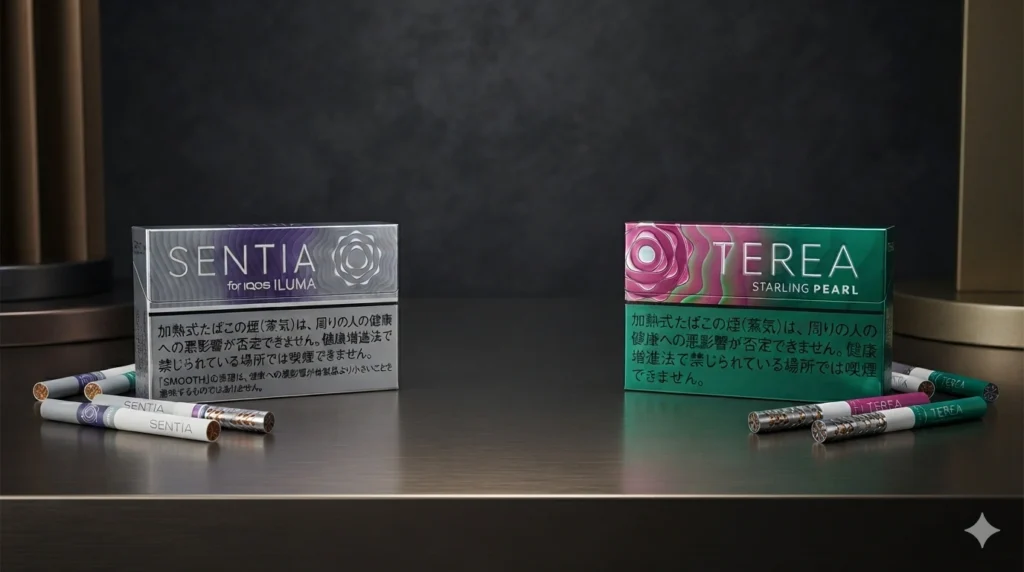 sentia煙彈vs terea煙彈